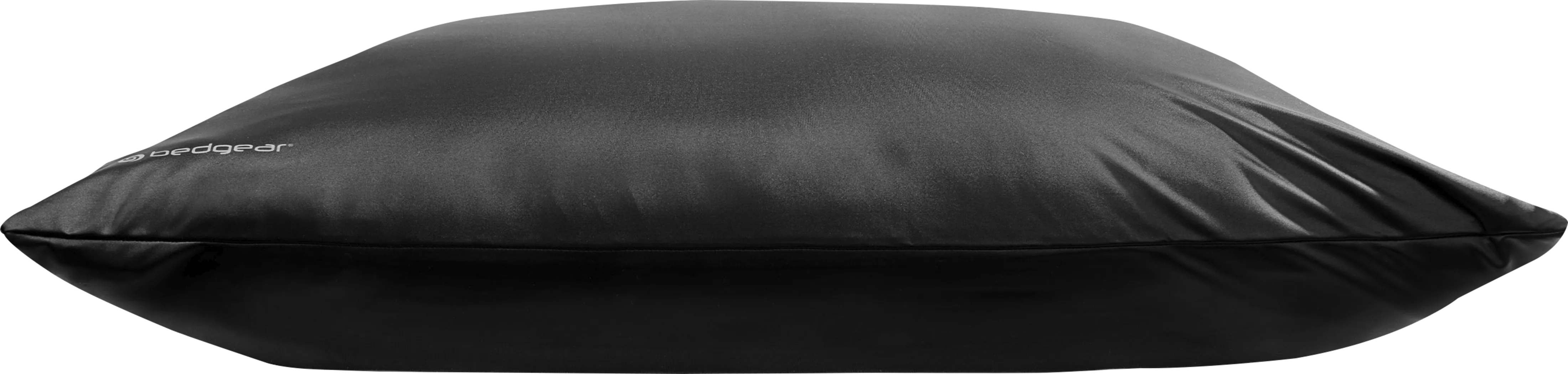 Bedgear Hyper-Silk Black Performance King Pillowcase - Thumbnail - Image 2