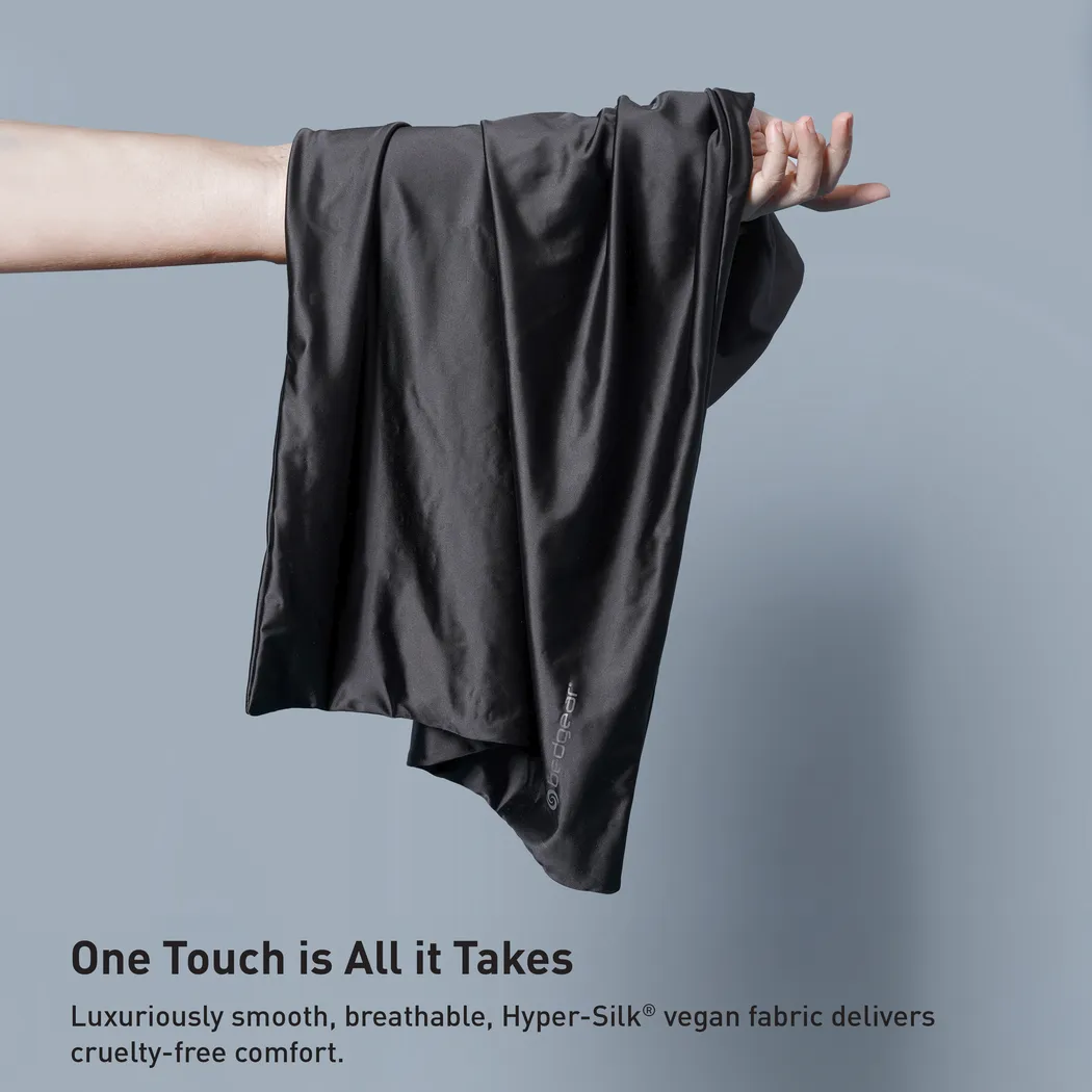 Bedgear Hyper-Silk Black Performance Queen Pillowcase - Thumbnail - Image 4