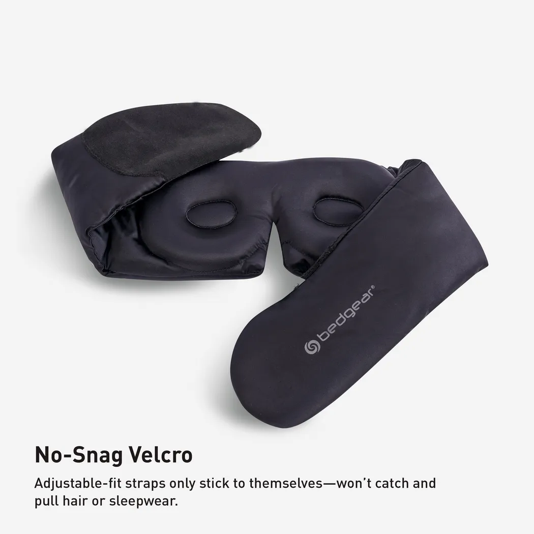 Bedgear Hyper-Silk Performance Black Sleep Mask - Thumbnail - Image 3