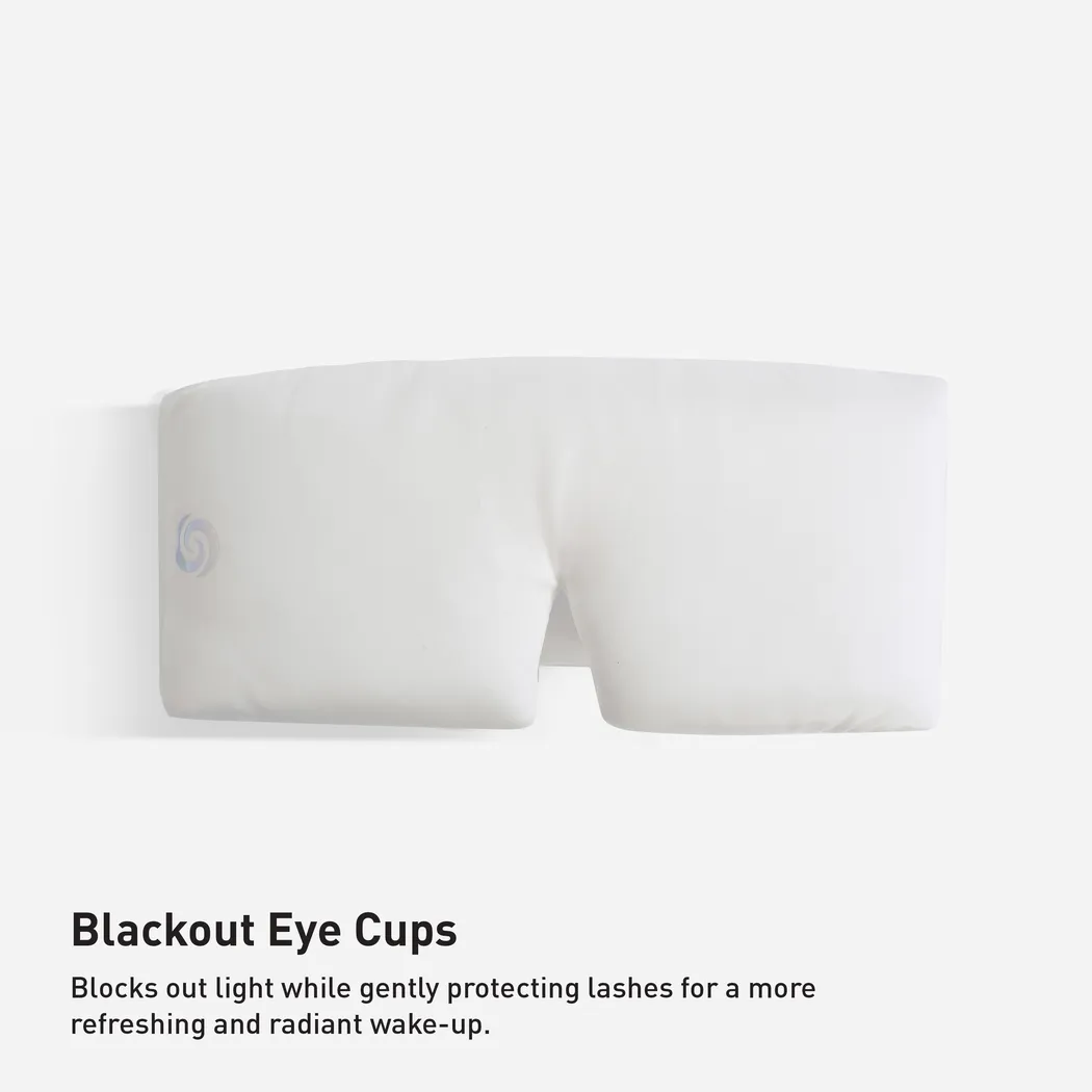 Bedgear Hyper-Silk Performance White Sleep Mask - Thumbnail - Image 4