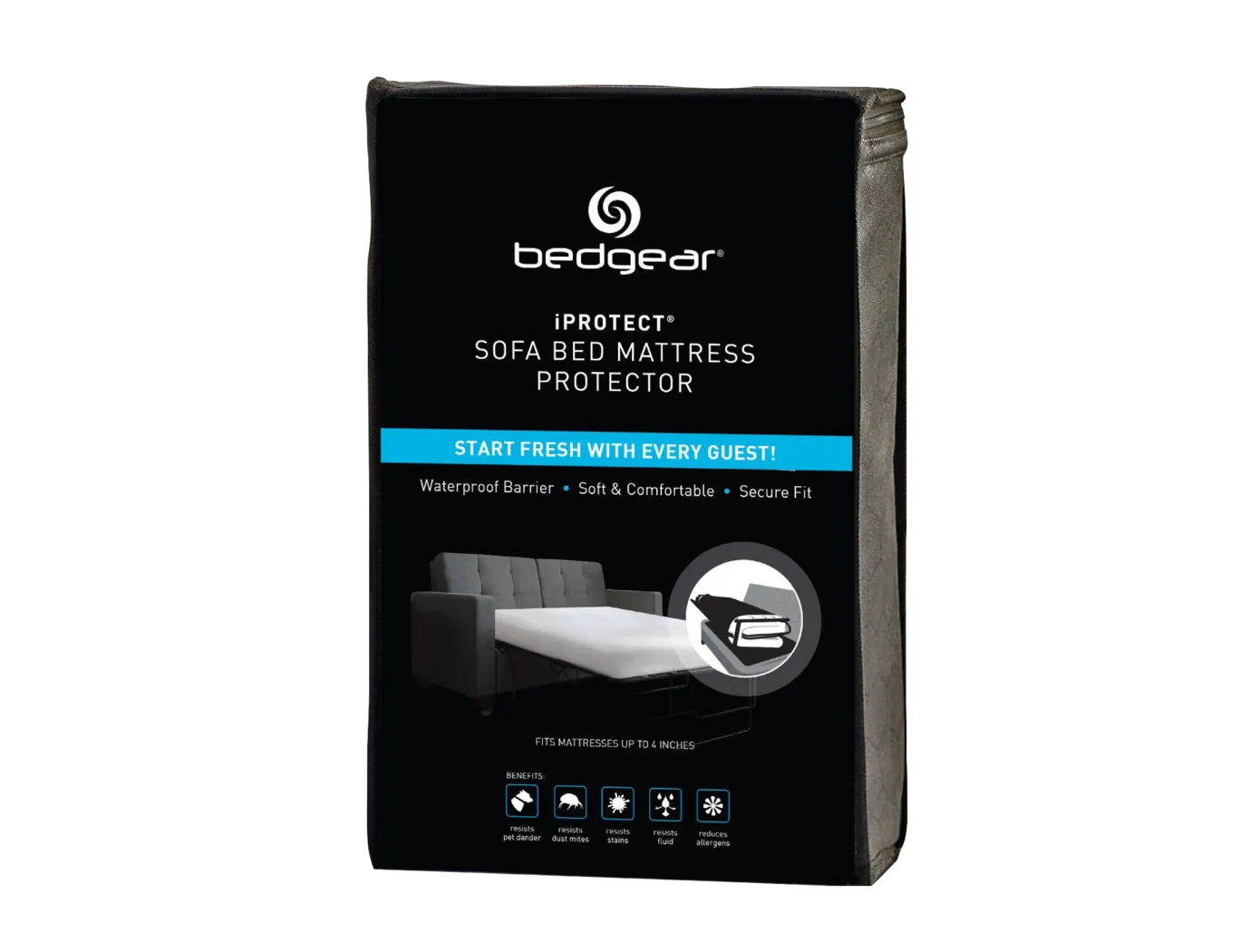 Bedgear iProtect Full Sleeper Mattress Protector - Thumbnail - Image 1