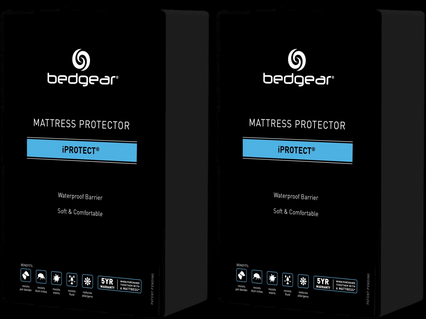 Bedgear iProtect Twin Mattress Protector Bundle - Thumbnail - Image 1