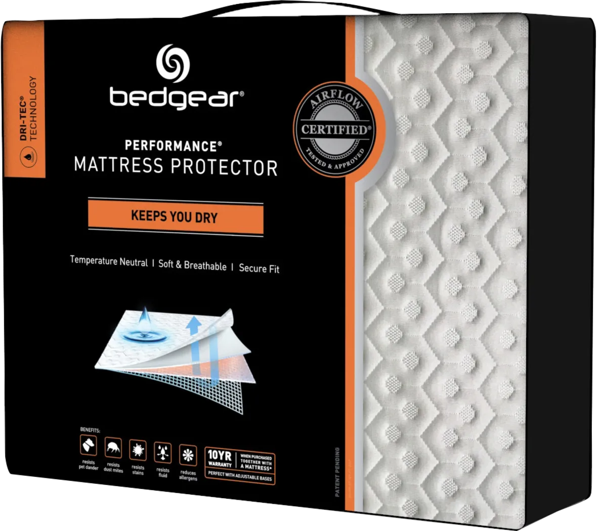Bedgear MattresSkin Split King Mattress Encasement & Dri-Tec Protector - Thumbnail - Image 2