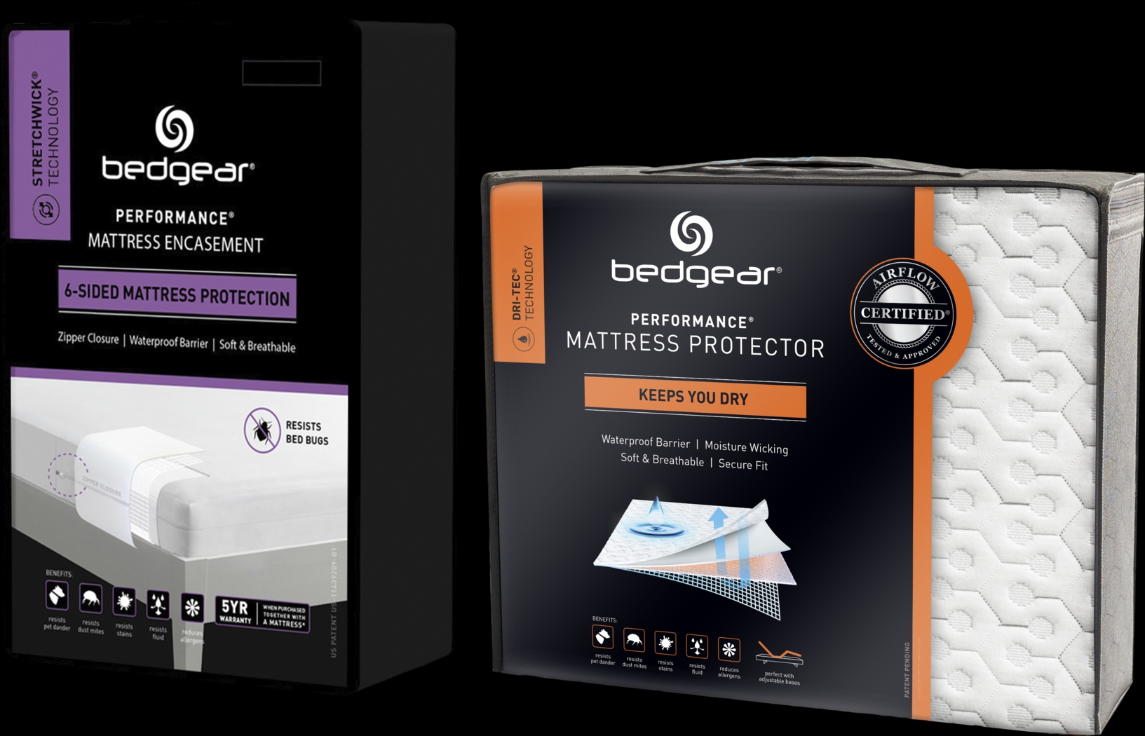 Bedgear MattresSkin Twin Mattress Encasement & Dri-Tec Protector - Thumbnail - Image 1