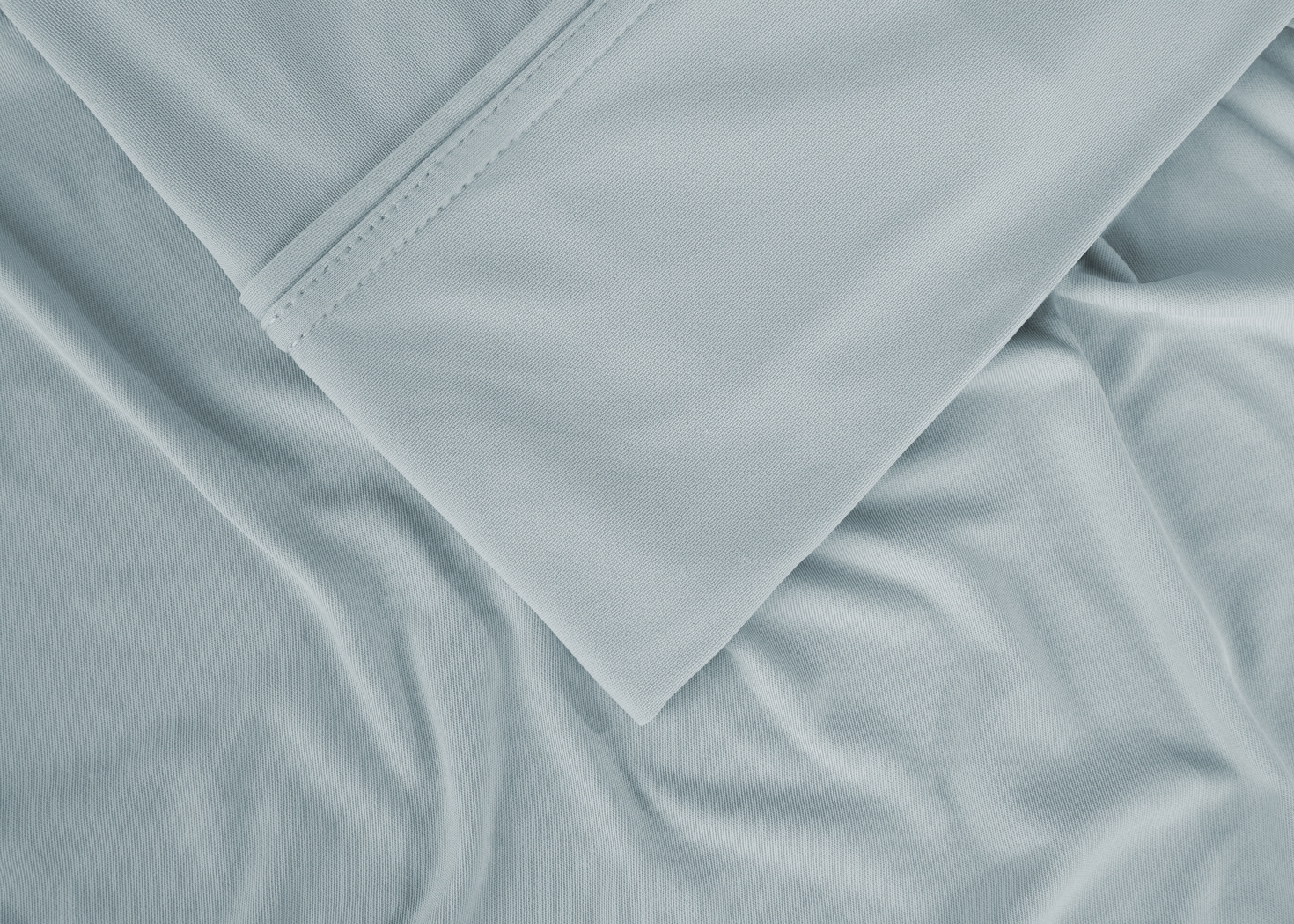 Bedgear Ver-Tex Misty Blue 4 Pc King/California King Sheet Set - Thumbnail - Image 6