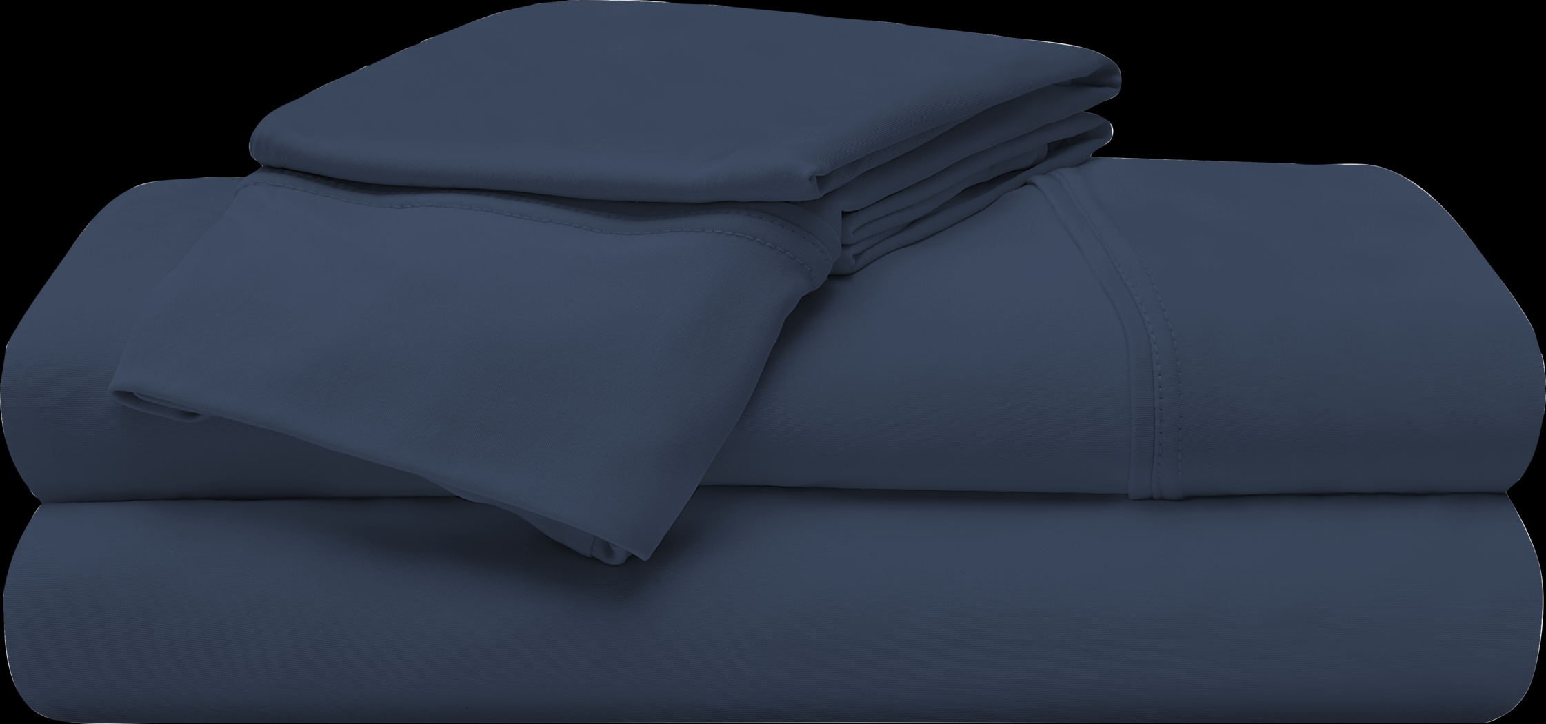 Bedgear Ver-Tex Navy 4 Pc King/California King Sheet Set - Thumbnail - Image 1