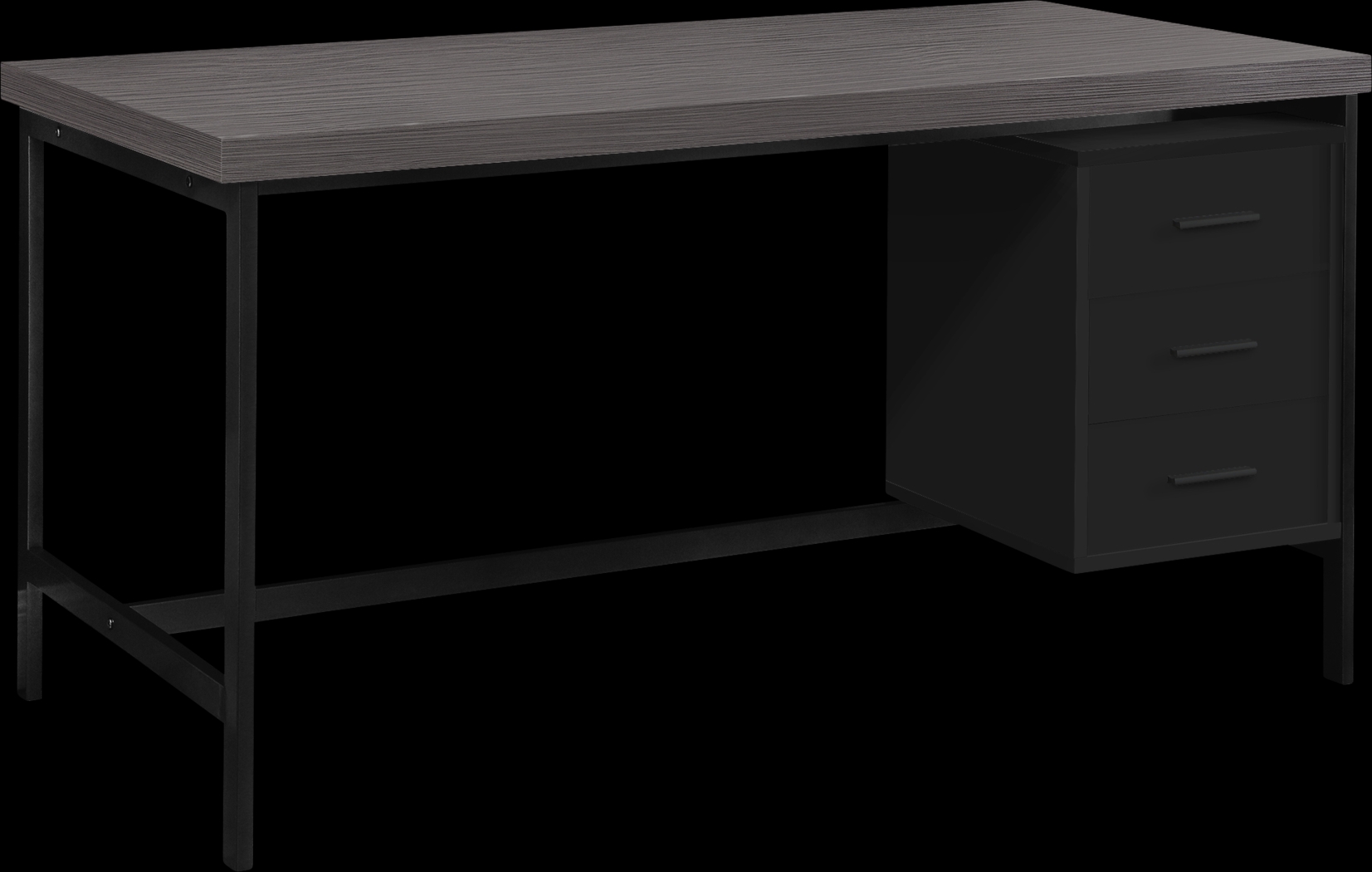 Bedlington Black Desk - Thumbnail - Image 1