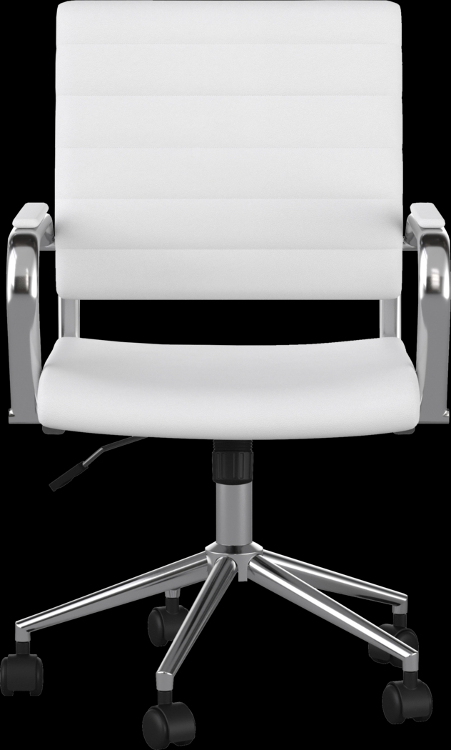 Bedner White Office Chair - Thumbnail - Image 6