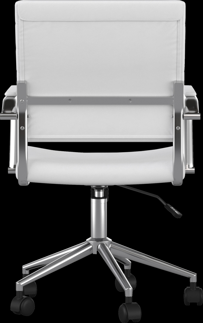 Bedner White Office Chair - Thumbnail - Image 8