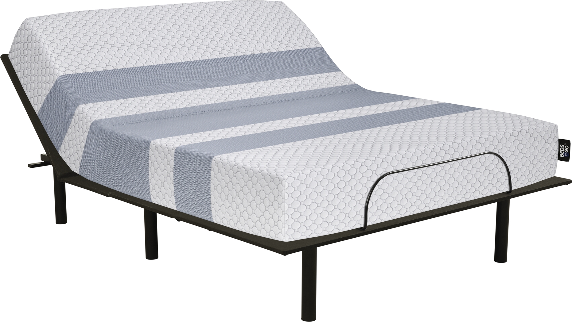 Beds To Go Queen Mattress with RTG Sleep 2000 Adjustable Base - Thumbnail - Image 1