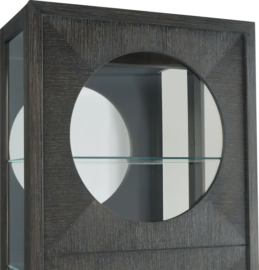 Beeair Dark Brown Accent Cabinet - Thumbnail - Image 9