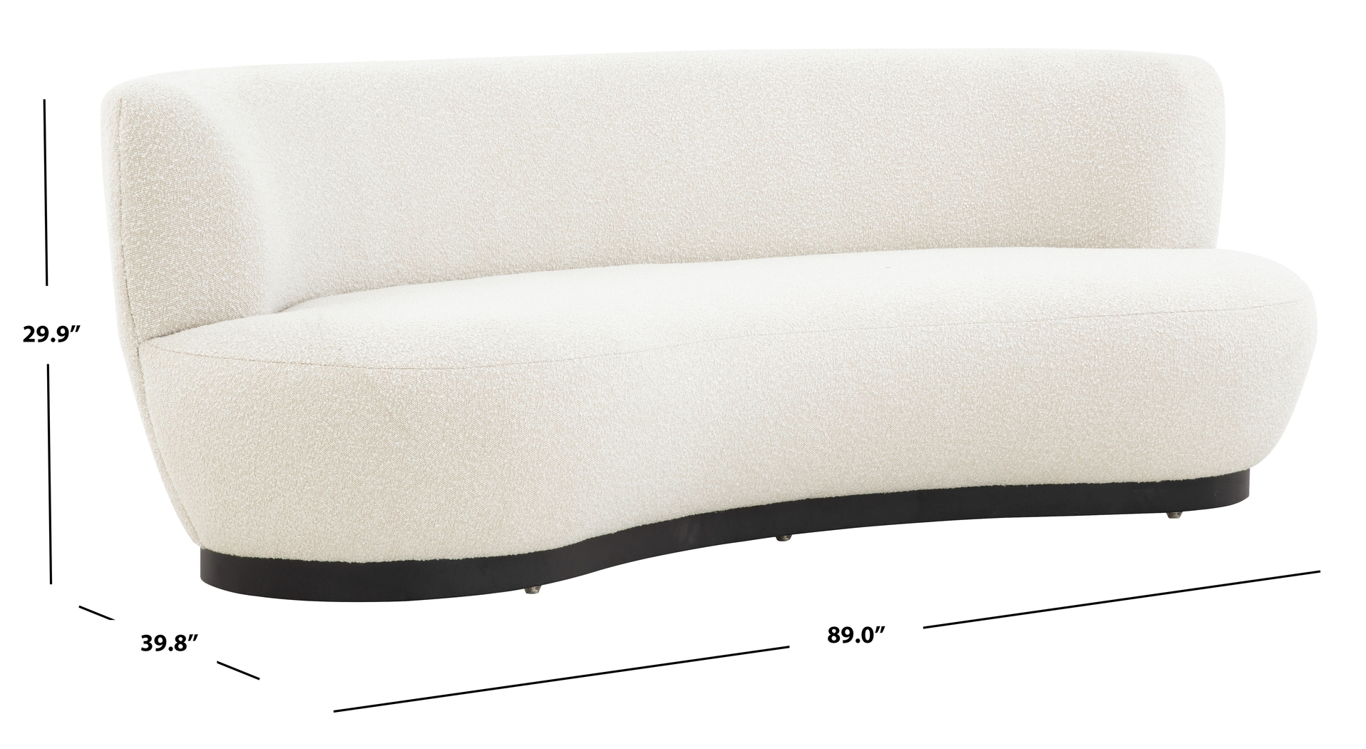 Beecast Ivory Sofa - Thumbnail - Image 2