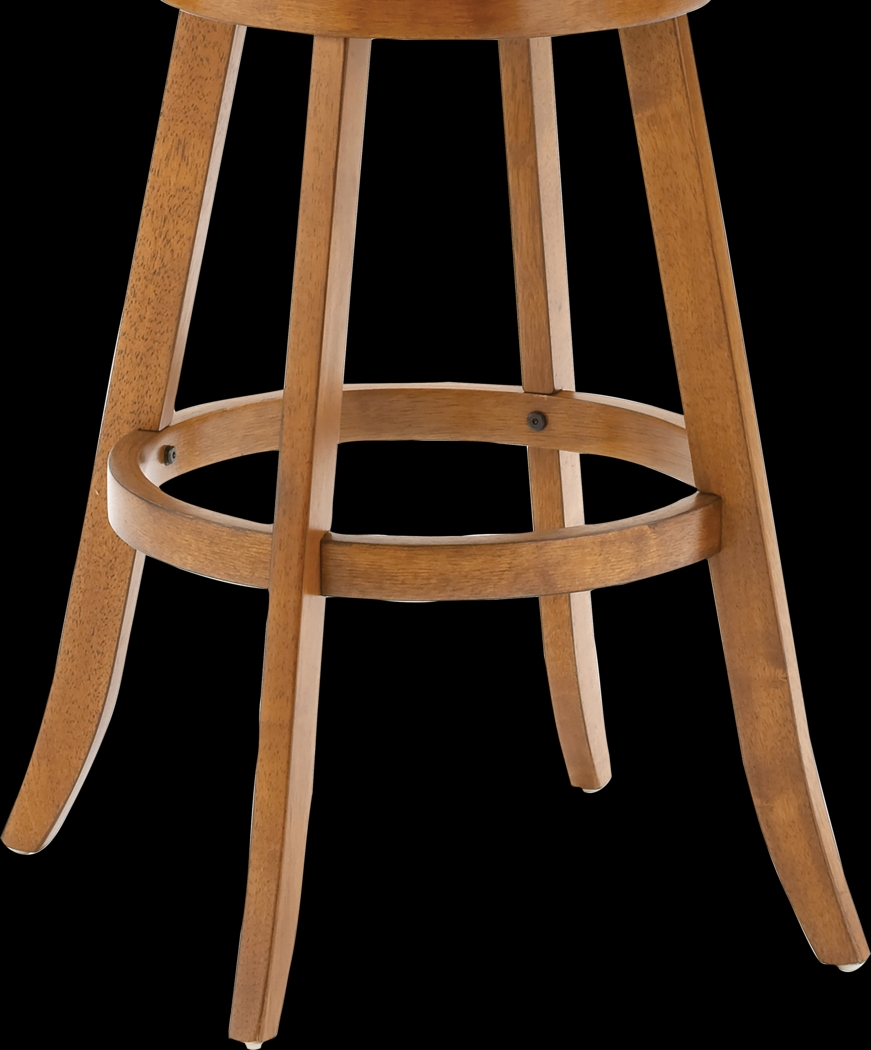 Beecham Brown Swivel Barstool - Thumbnail - Image 4