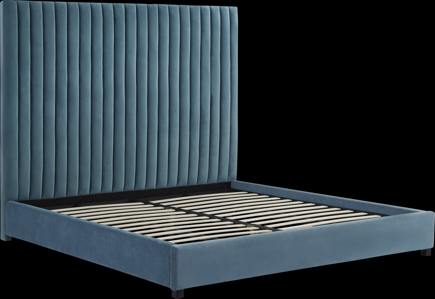 Beechbank Blue King Bed - Thumbnail - Image 4