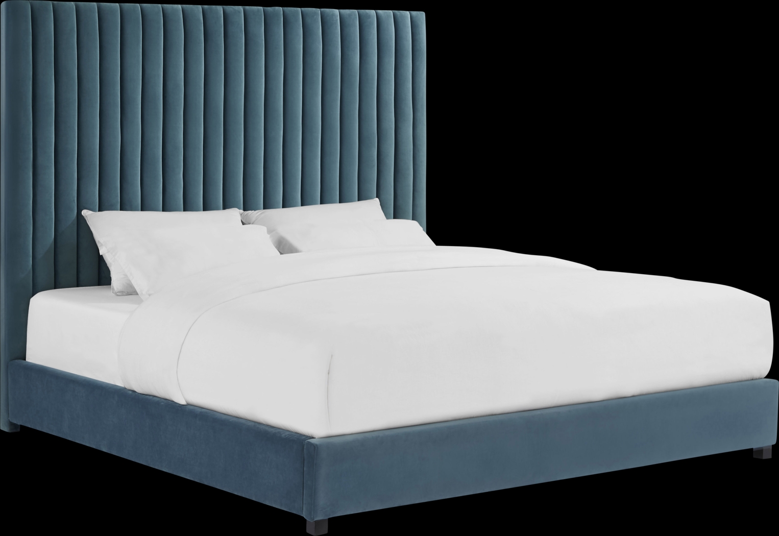 Beechbank Blue King Bed - Thumbnail - Image 1