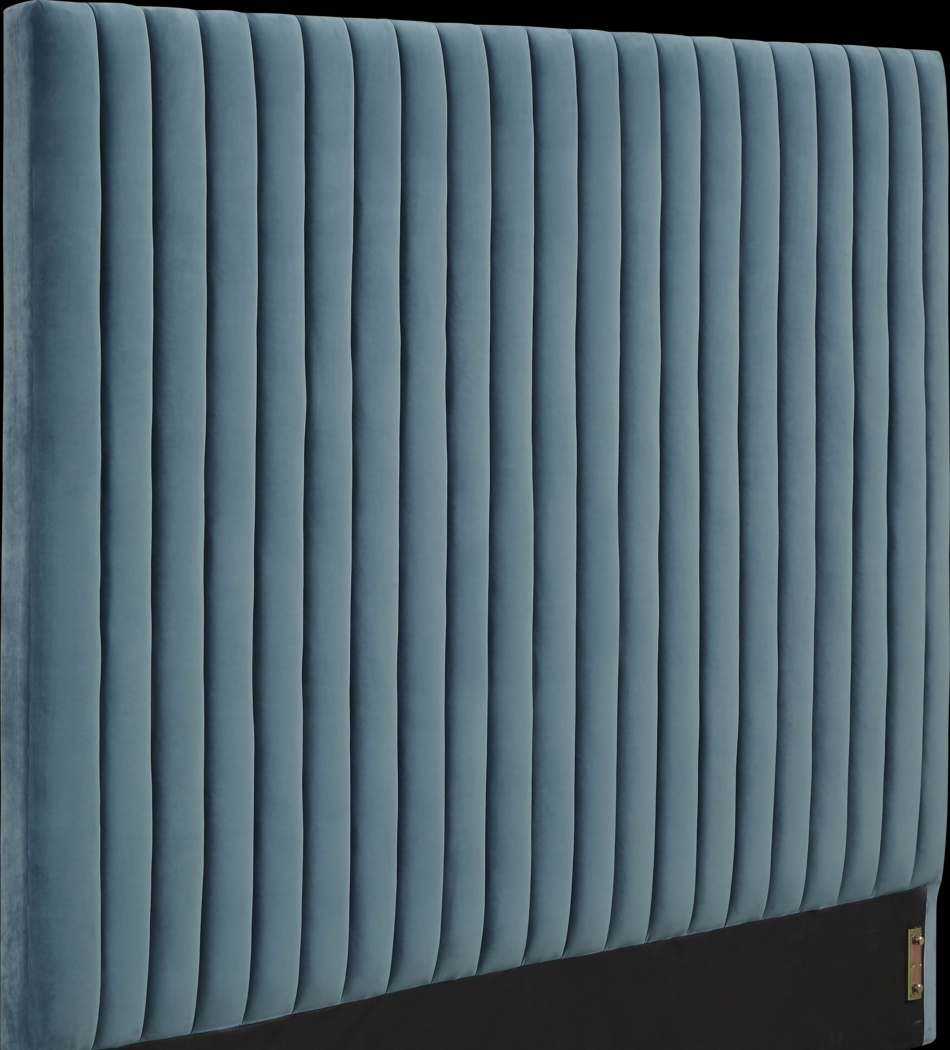 Beechbank Blue Queen Bed - Thumbnail - Image 5