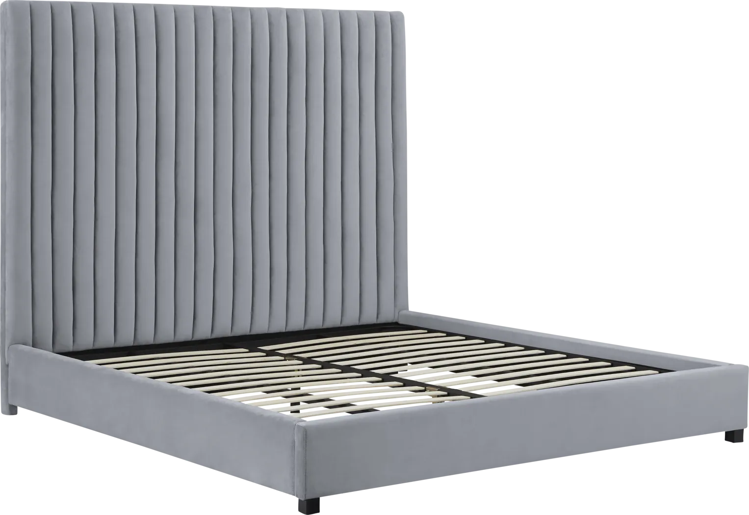 Beechbank Gray Queen Bed - Thumbnail - Image 4