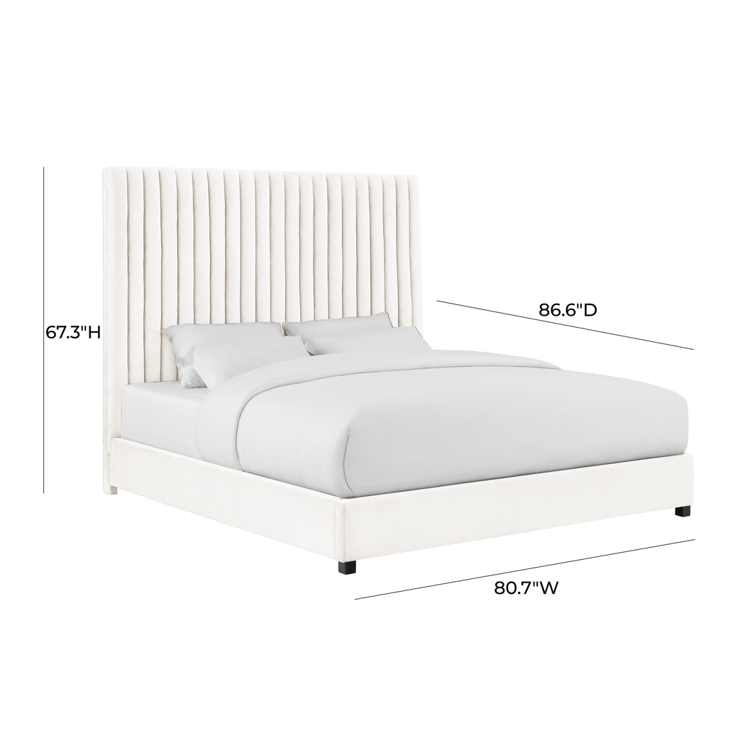Beechbank White Queen Bed - Thumbnail - Image 6