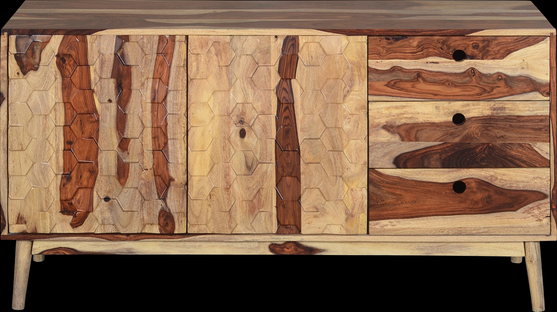 Beechcrest Brown Credenza - Thumbnail - Image 3