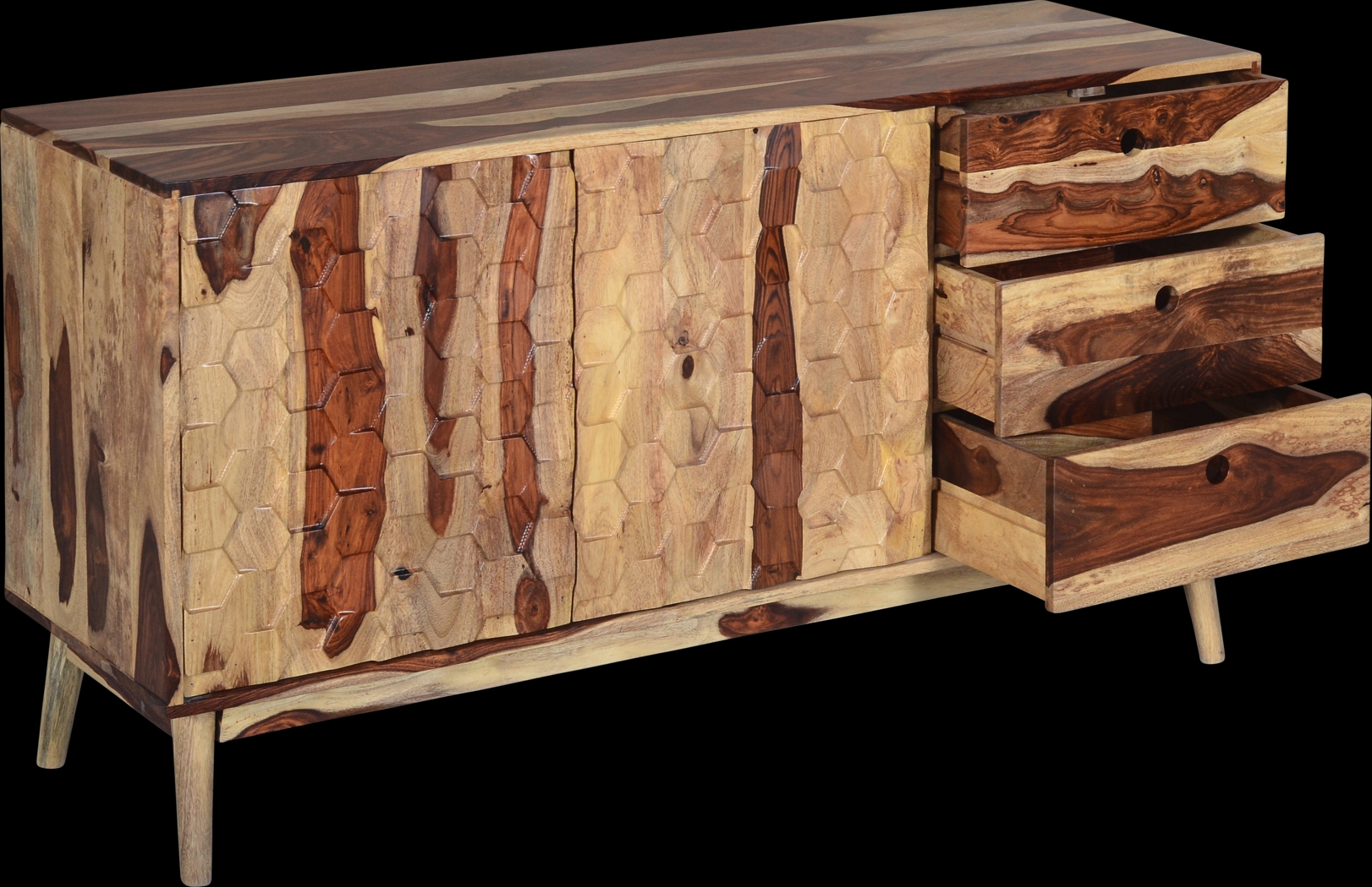 Beechcrest Brown Credenza - Thumbnail - Image 5