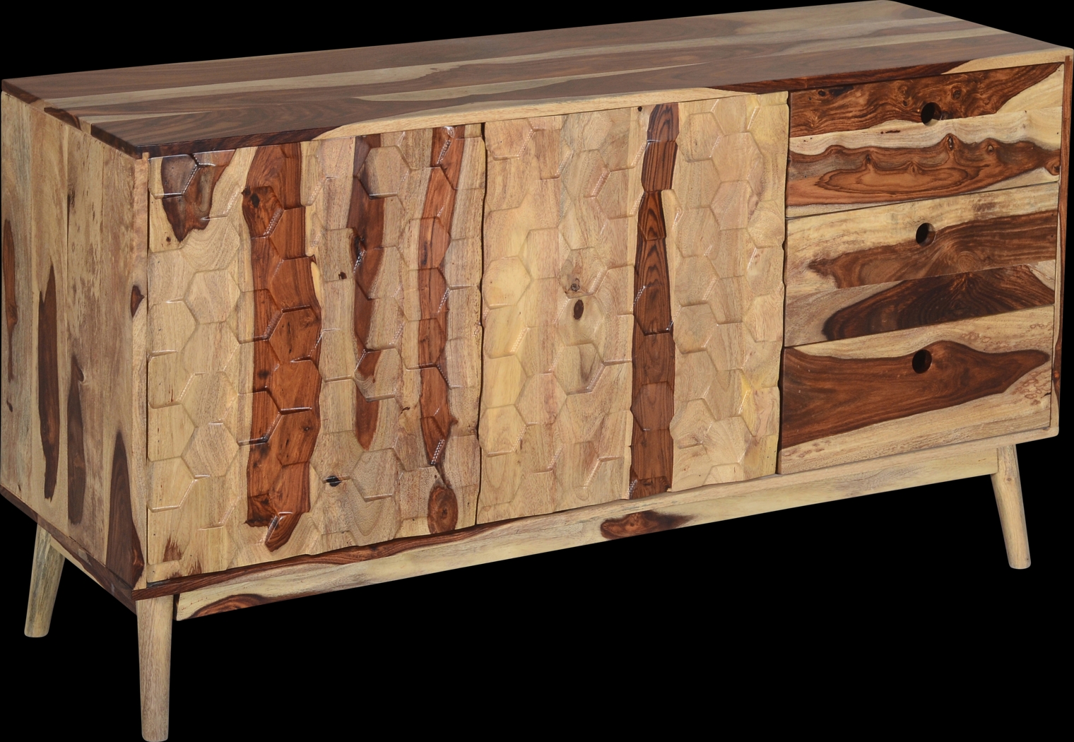 Beechcrest Brown Credenza - Thumbnail - Image 1