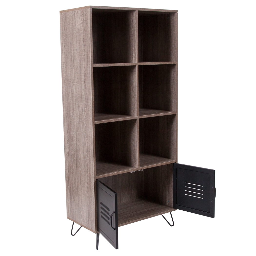 Beechdale Brown Bookcase - Thumbnail - Image 3