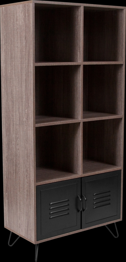 Beechdale Brown Bookcase - Thumbnail - Image 1