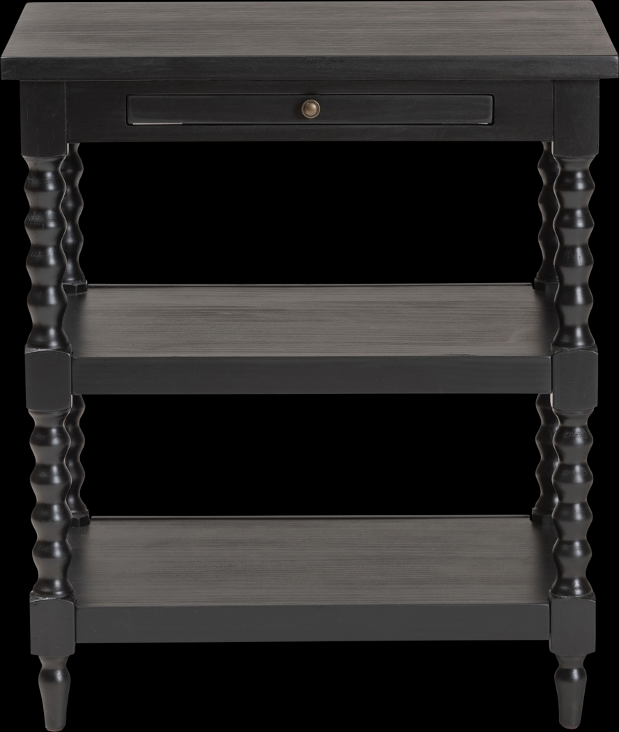 Beecreek Black End Table - Thumbnail - Image 4