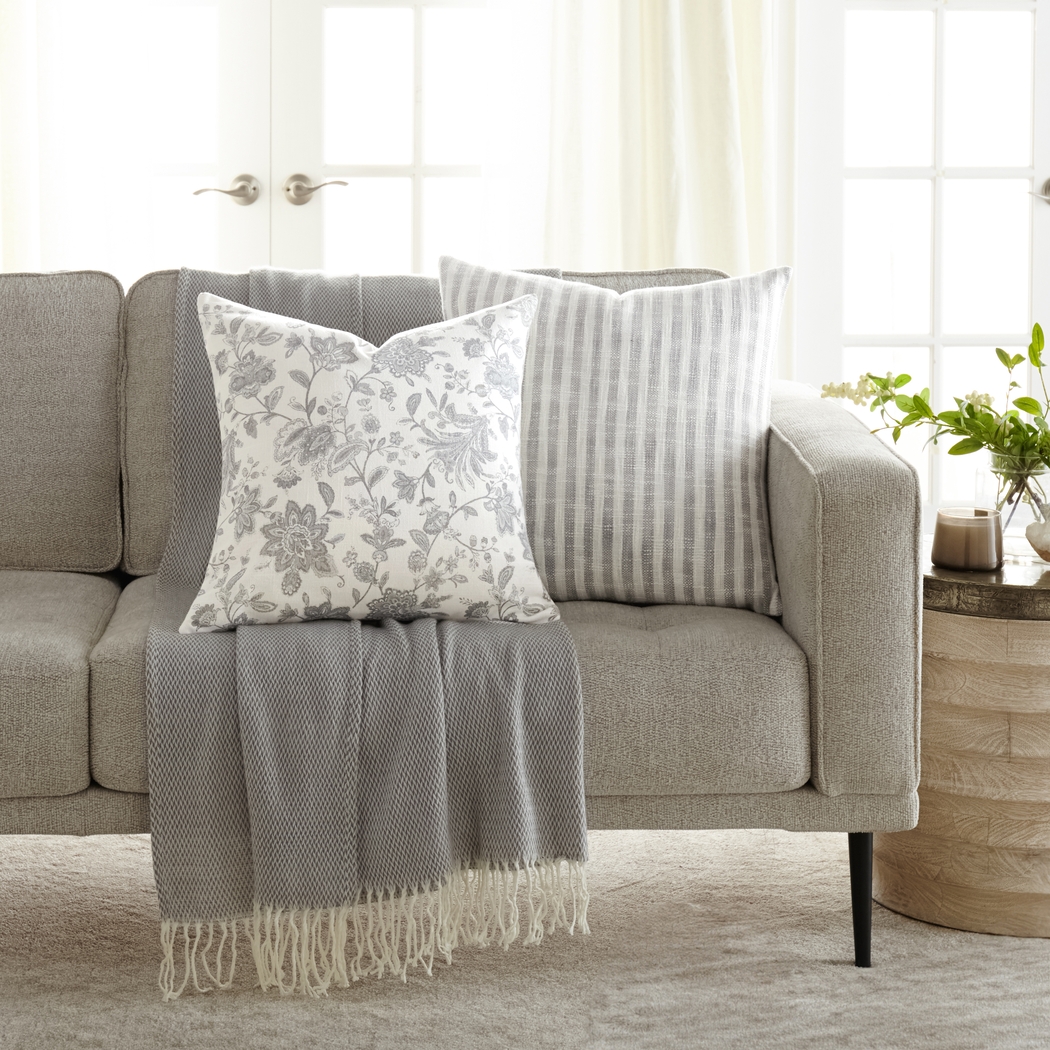 Beedale Gray Accent Pillow Set of 2 - Thumbnail - Image 2