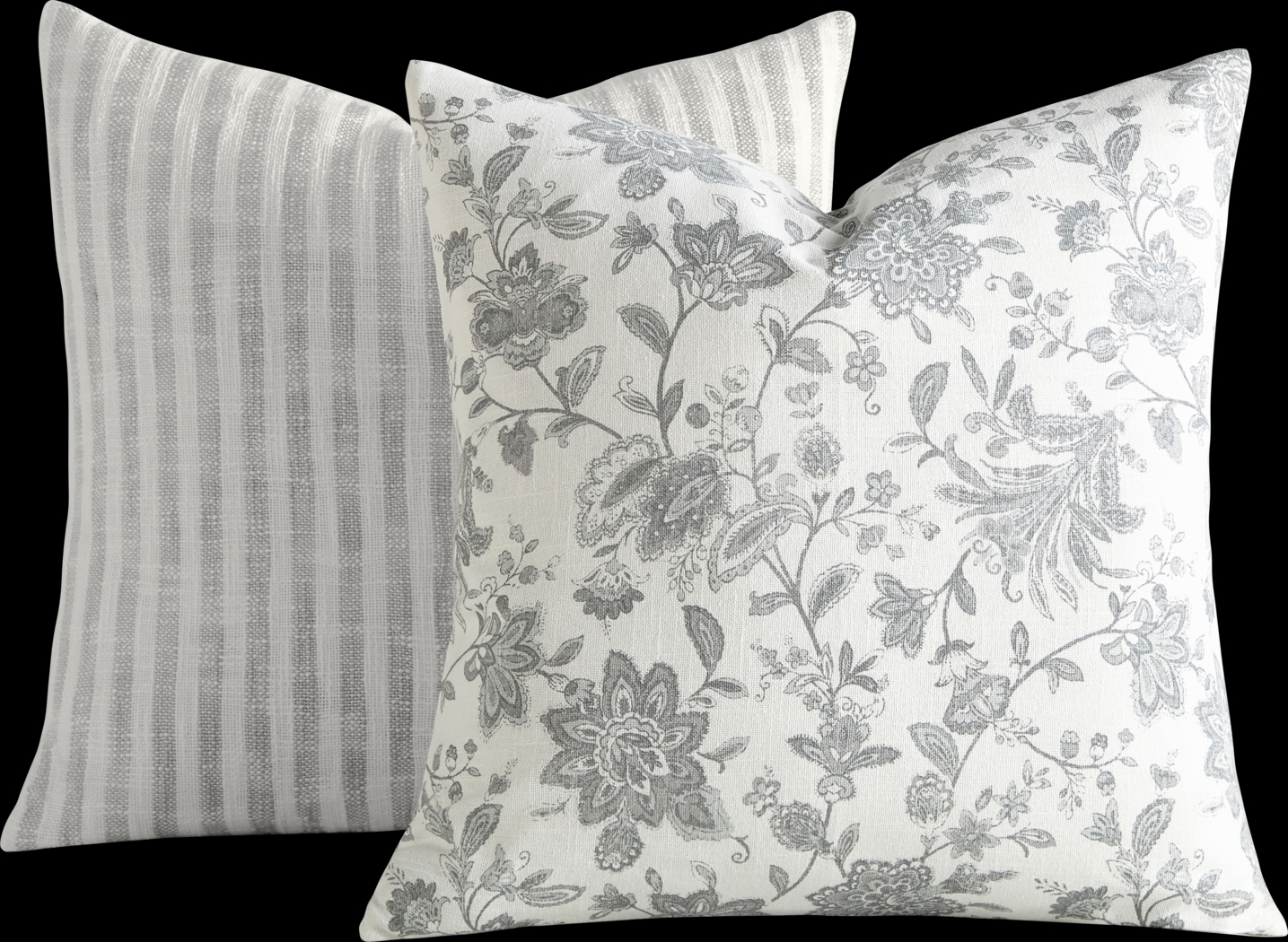 Beedale Gray Accent Pillow Set of 2 - Thumbnail - Image 1