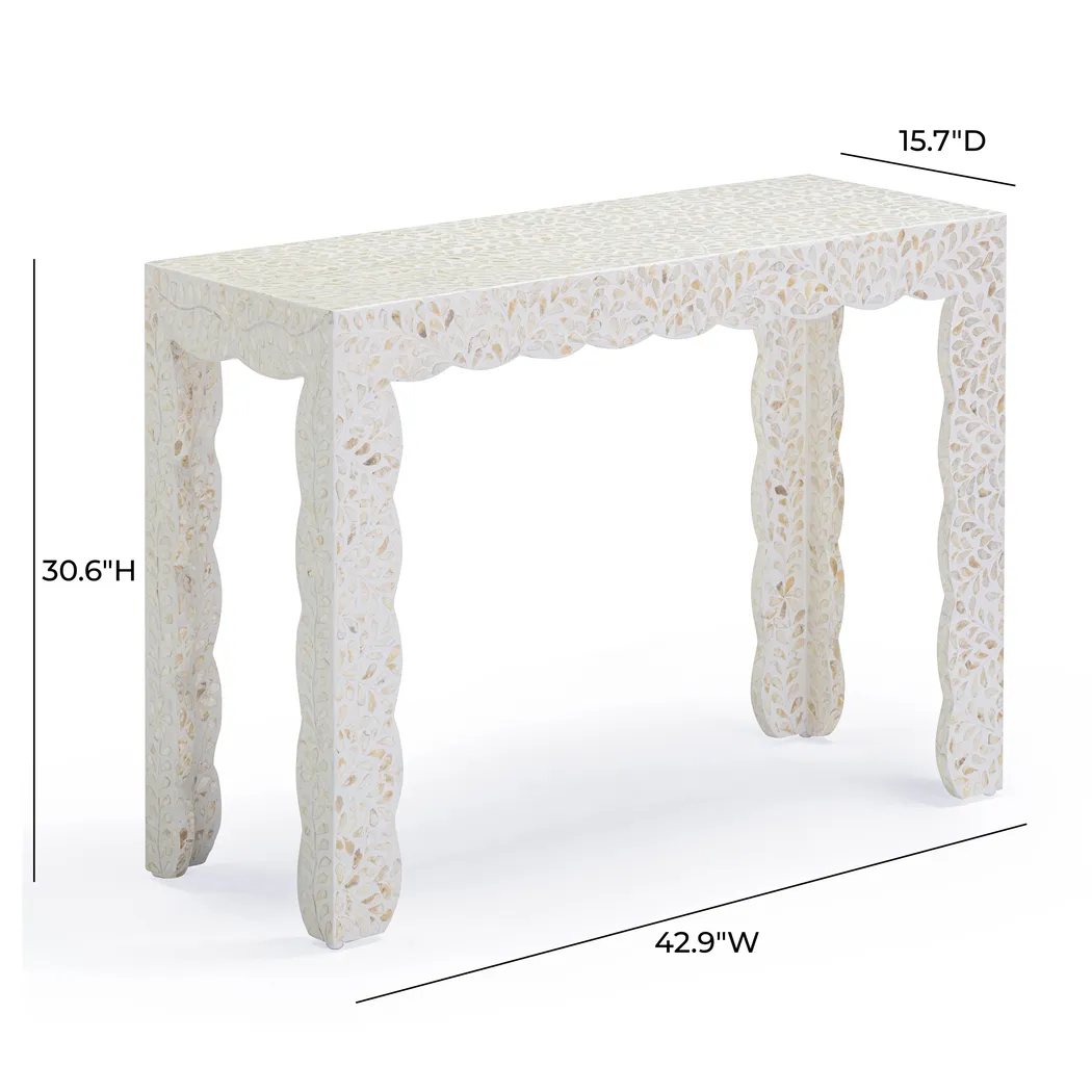 Beedleia Natural Console Table - Thumbnail - Image 4