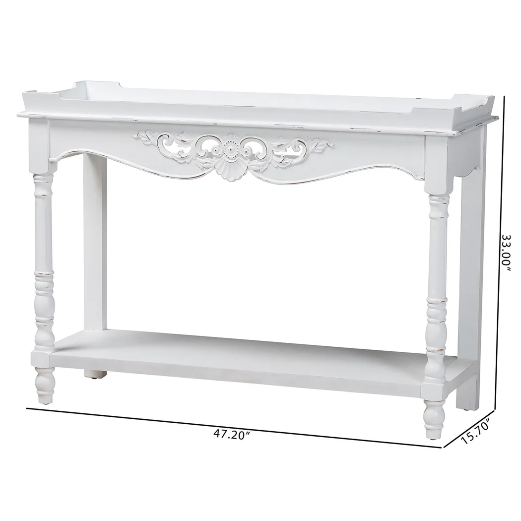 Beedlemart White Console Table - Thumbnail - Image 8
