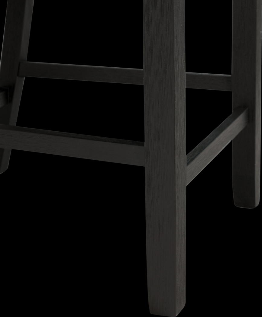 Beedlescape Black Counter Height Stool, Set of 2 - Thumbnail - Image 11