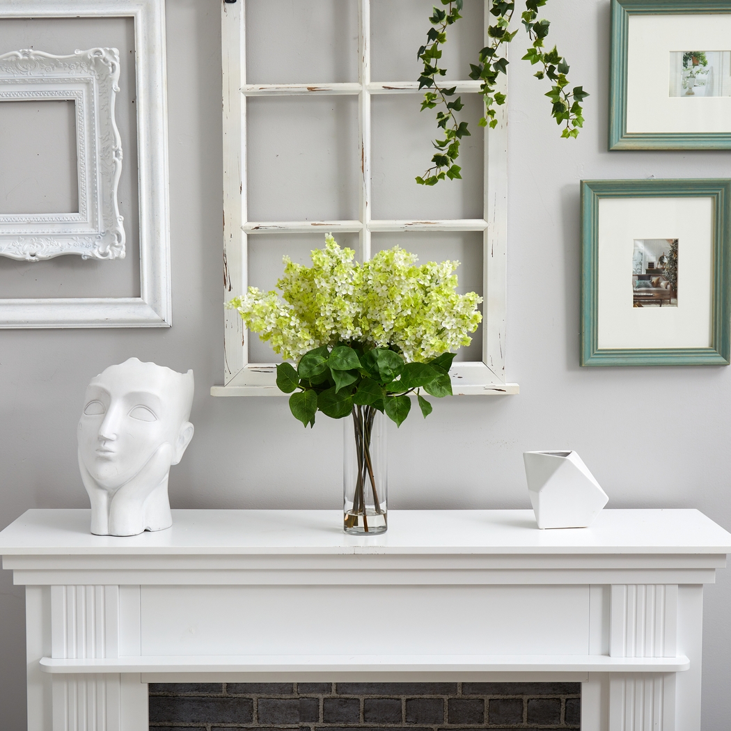 Beeger Green Floral Arrangement with Vase - Thumbnail - Image 2