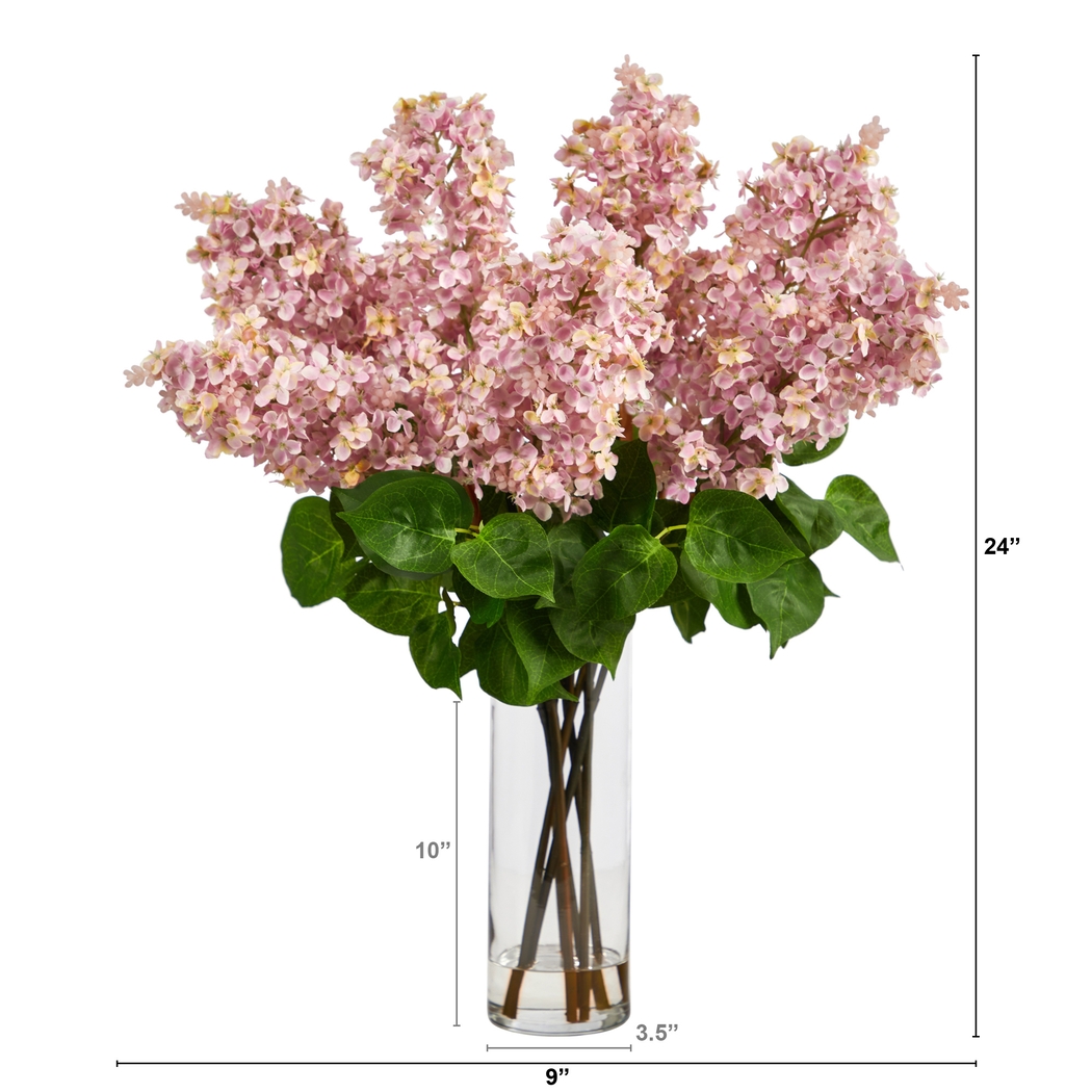 Beeger Pink Floral Arrangement with Vase - Thumbnail - Image 4