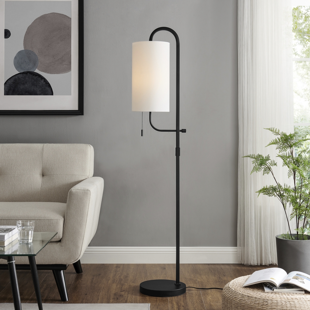 Beeler Home Black Floor Lamp - Thumbnail - Image 2