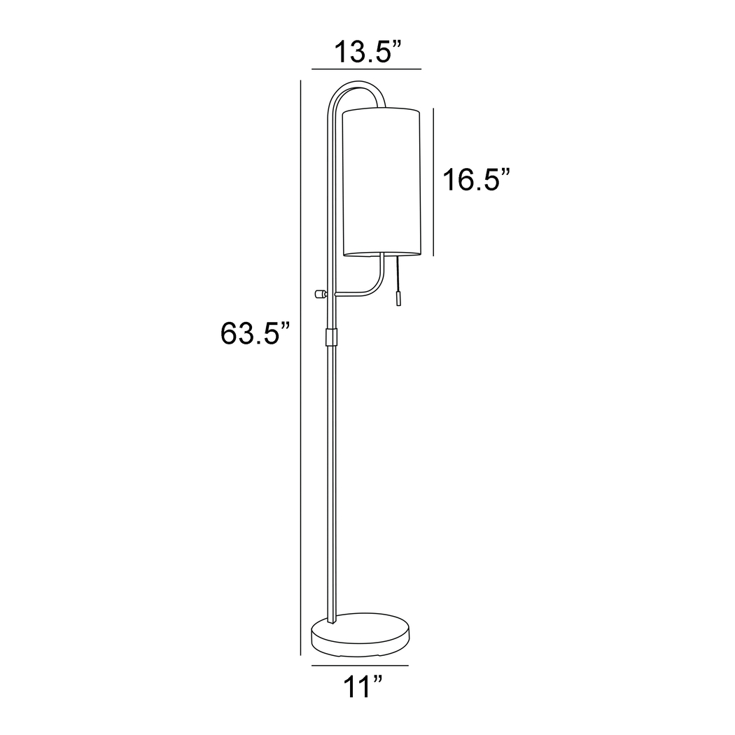 Beeler Home Black Floor Lamp - Thumbnail - Image 4