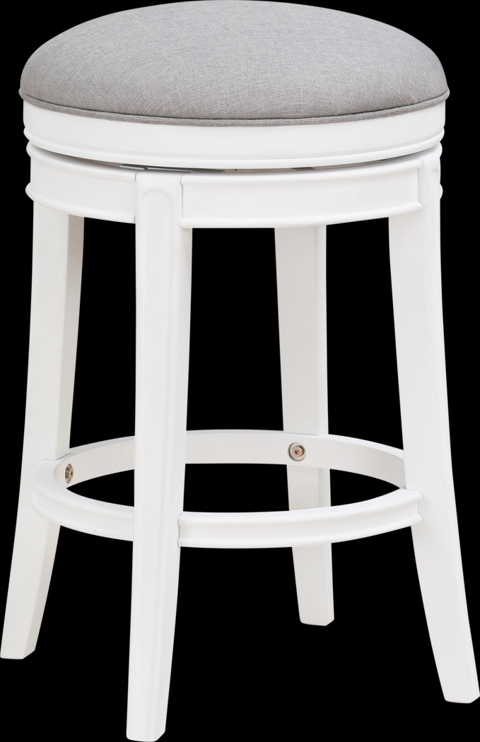 Beelermont Gray Swivel Counter Stool - Thumbnail - Image 5