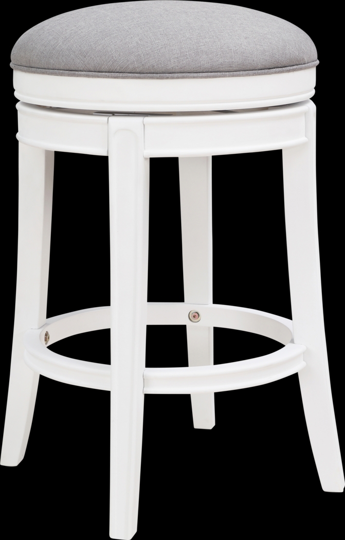 Beelermont Gray Swivel Counter Stool - Thumbnail - Image 1