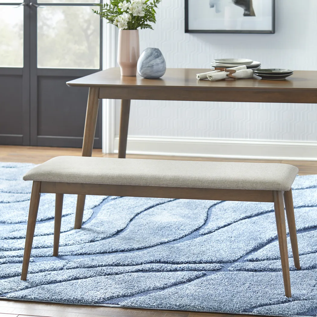 Beenite Walnut Bench - Image 2