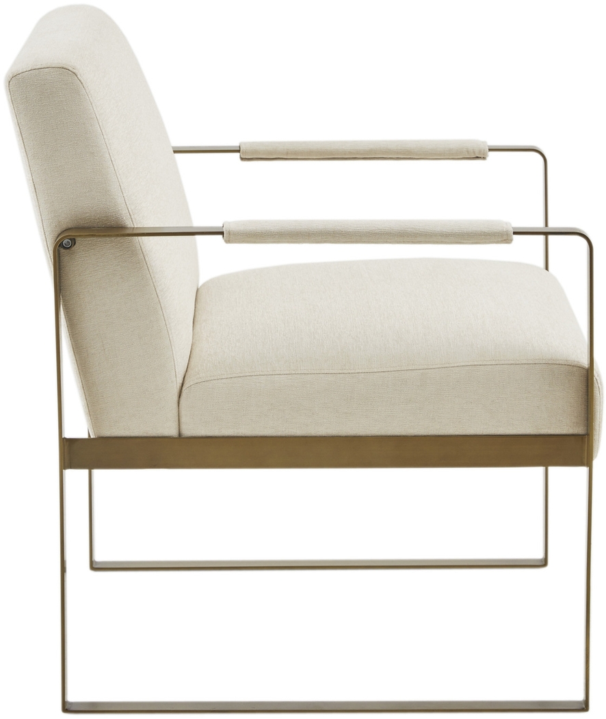 Beevile Cream Accent Chair - Thumbnail - Image 3