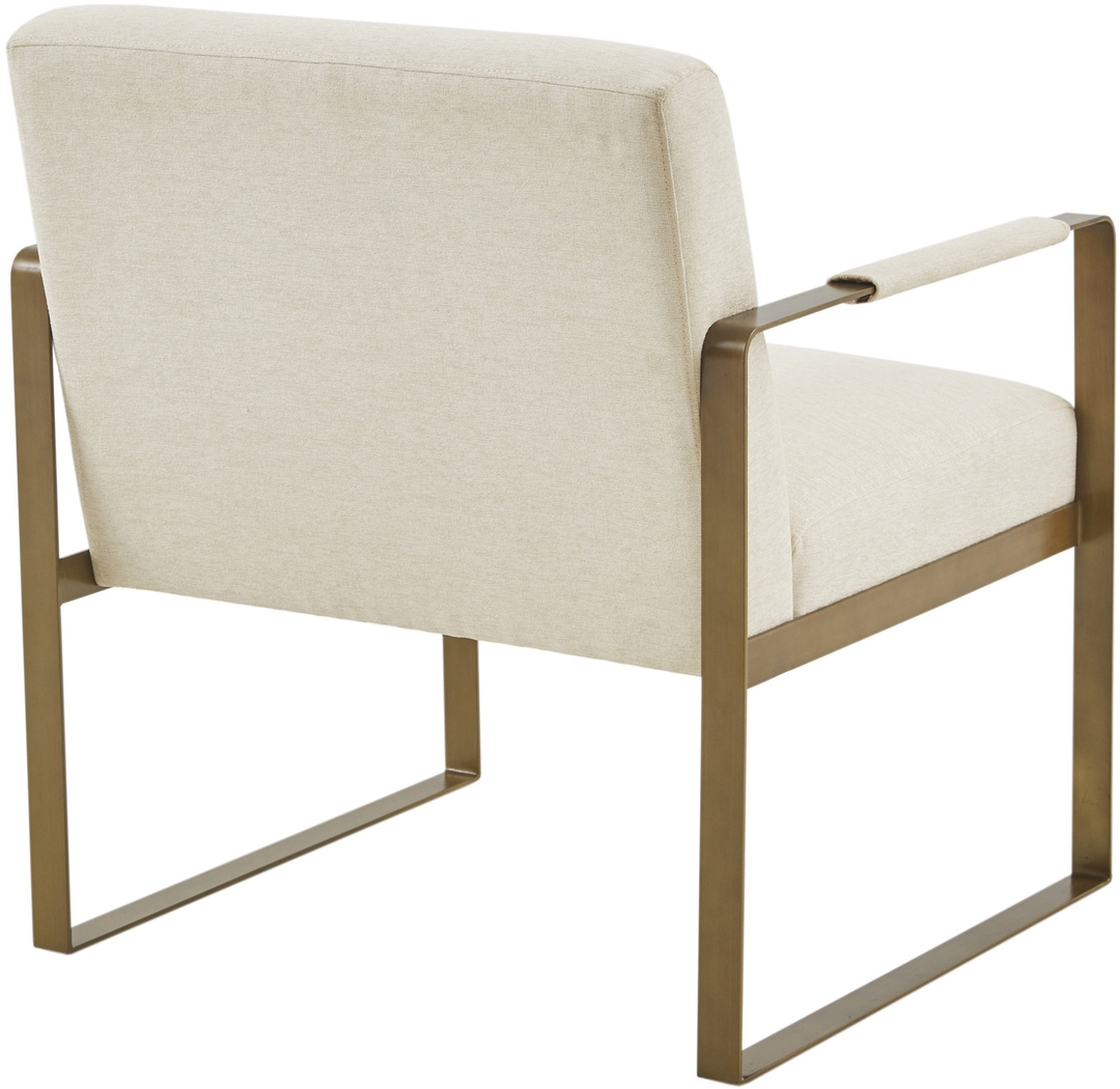 Beevile Cream Accent Chair - Thumbnail - Image 4