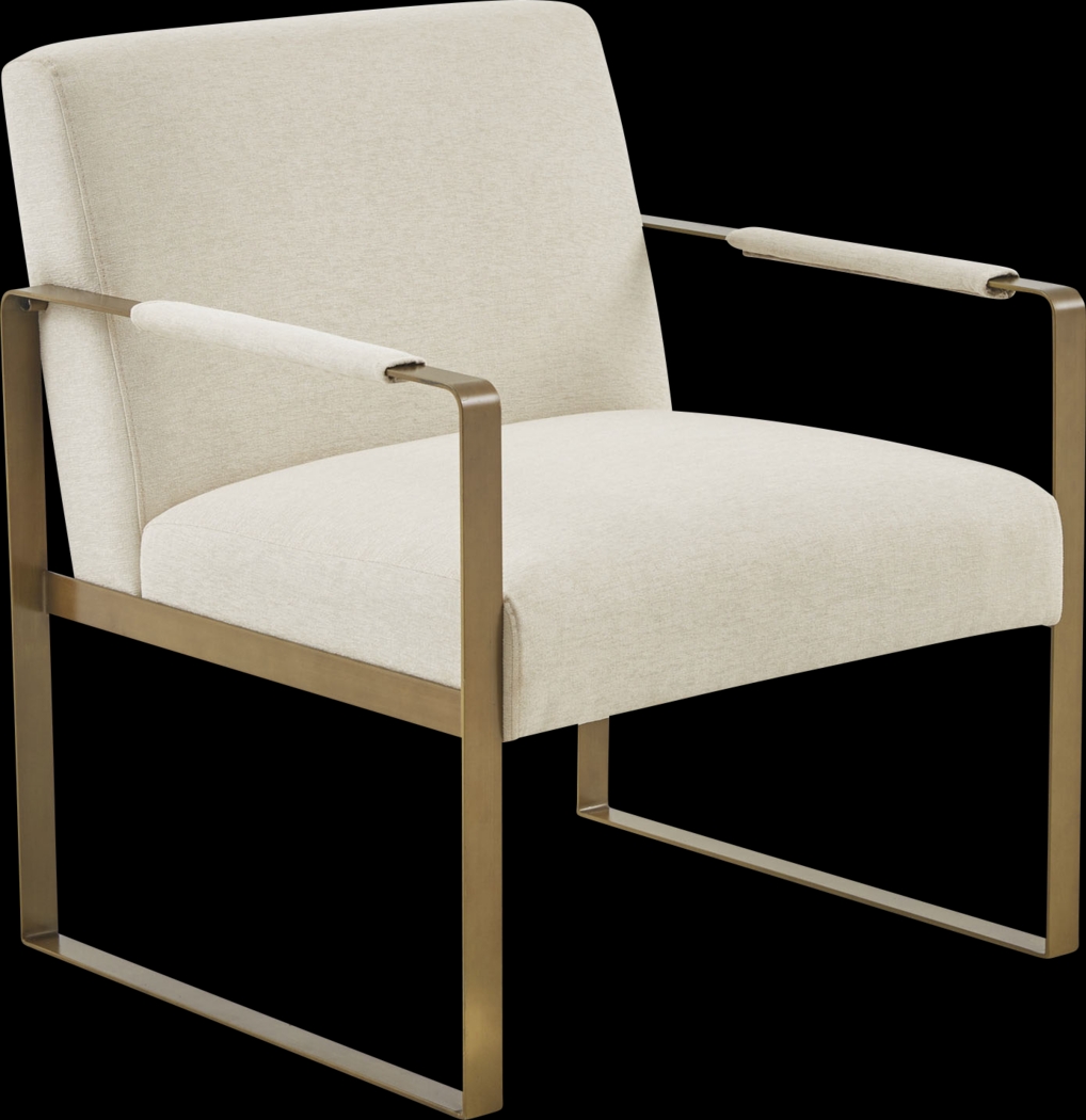 Beevile Cream Accent Chair - Thumbnail - Image 1