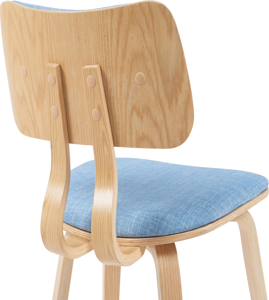 Beewheels Blue Side Chair - Thumbnail - Image 6