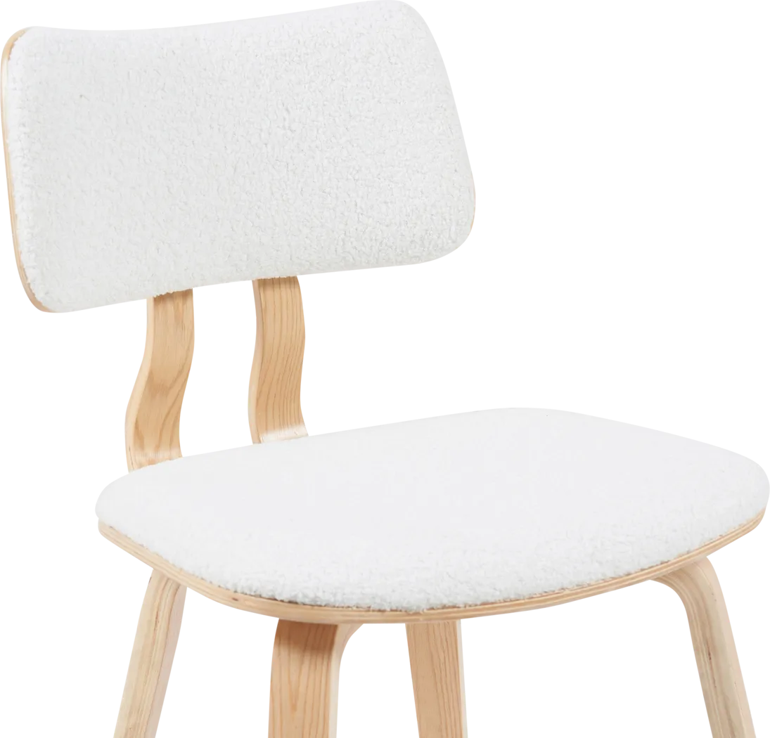 Beewheels White Side Chair - Thumbnail - Image 4
