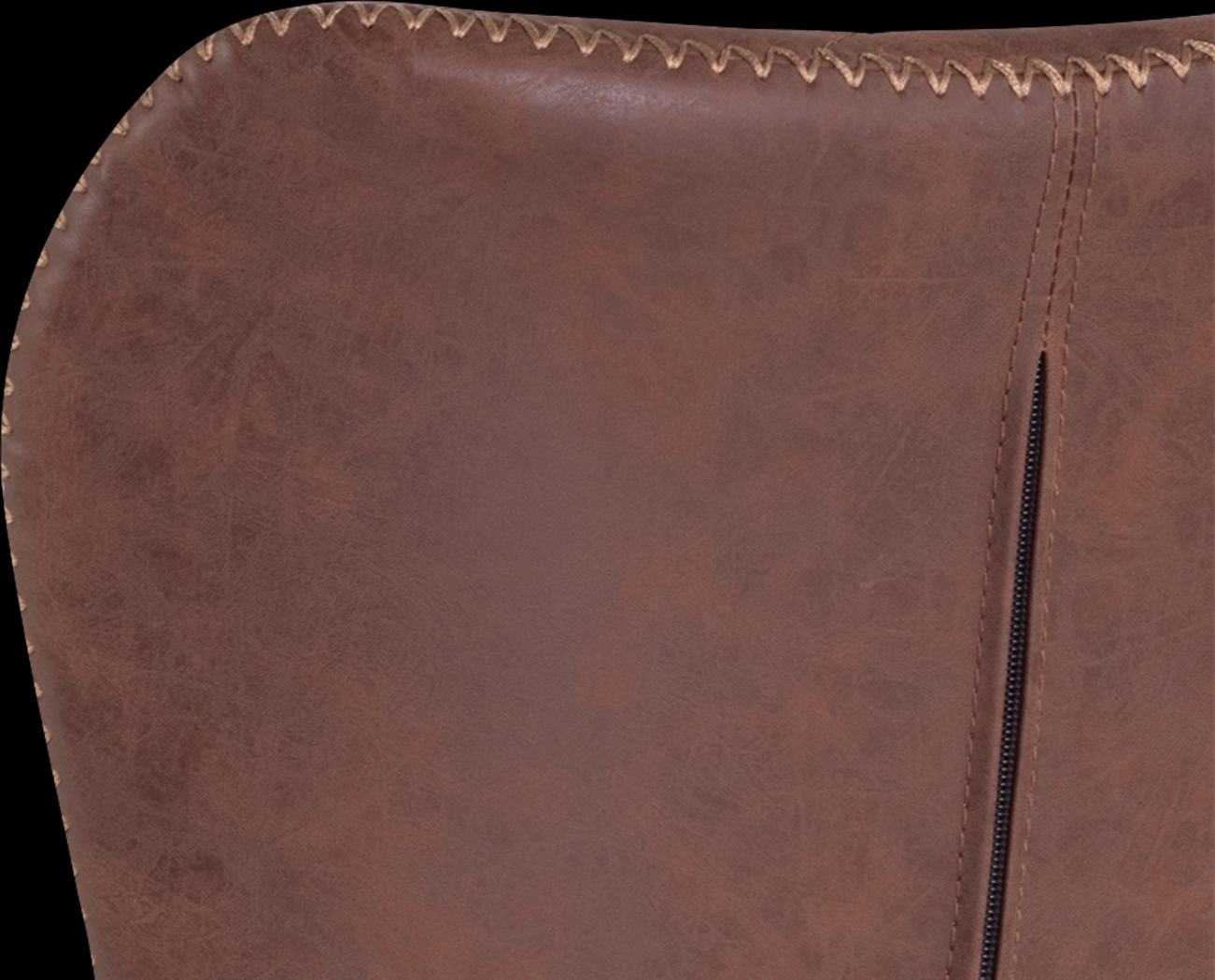 Beideman Brown Barstool, Set of 2 - Thumbnail - Image 2