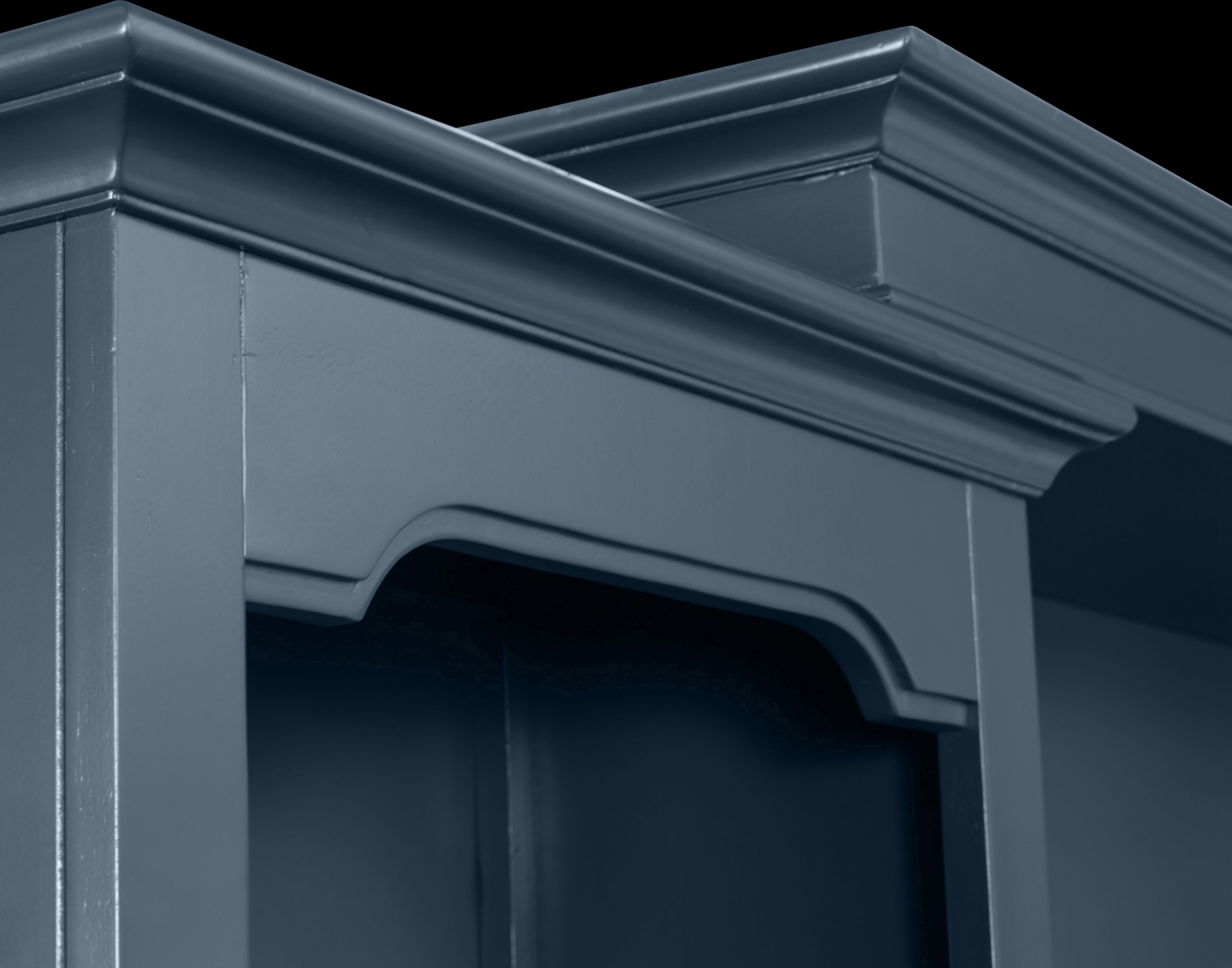 Beidiman I Blue 4 Pc Wall Unit with 104.5 in. Console - Thumbnail - Image 11