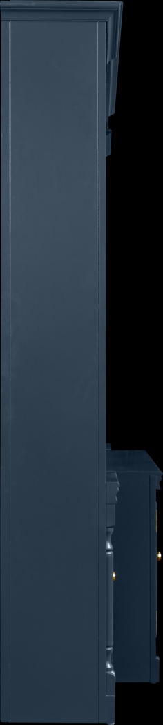 Beidiman I Blue 4 Pc Wall Unit with 104.5 in. Console - Thumbnail - Image 6