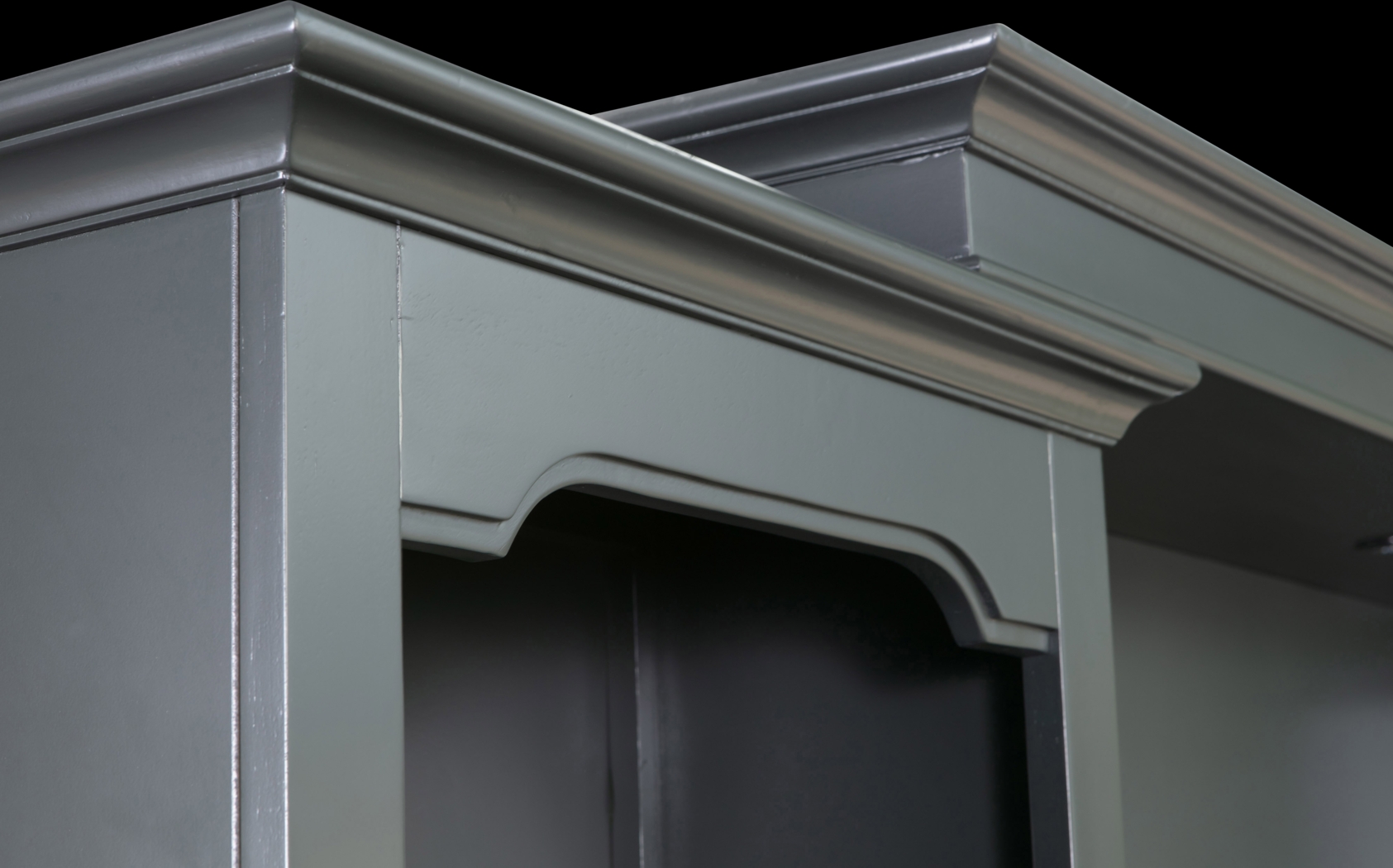 Beidiman I Charcoal 4 Pc Wall Unit with 104.5 in. Console - Thumbnail - Image 14