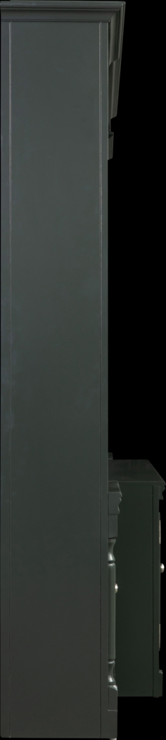 Beidiman I Charcoal 4 Pc Wall Unit with 104.5 in. Console - Thumbnail - Image 6